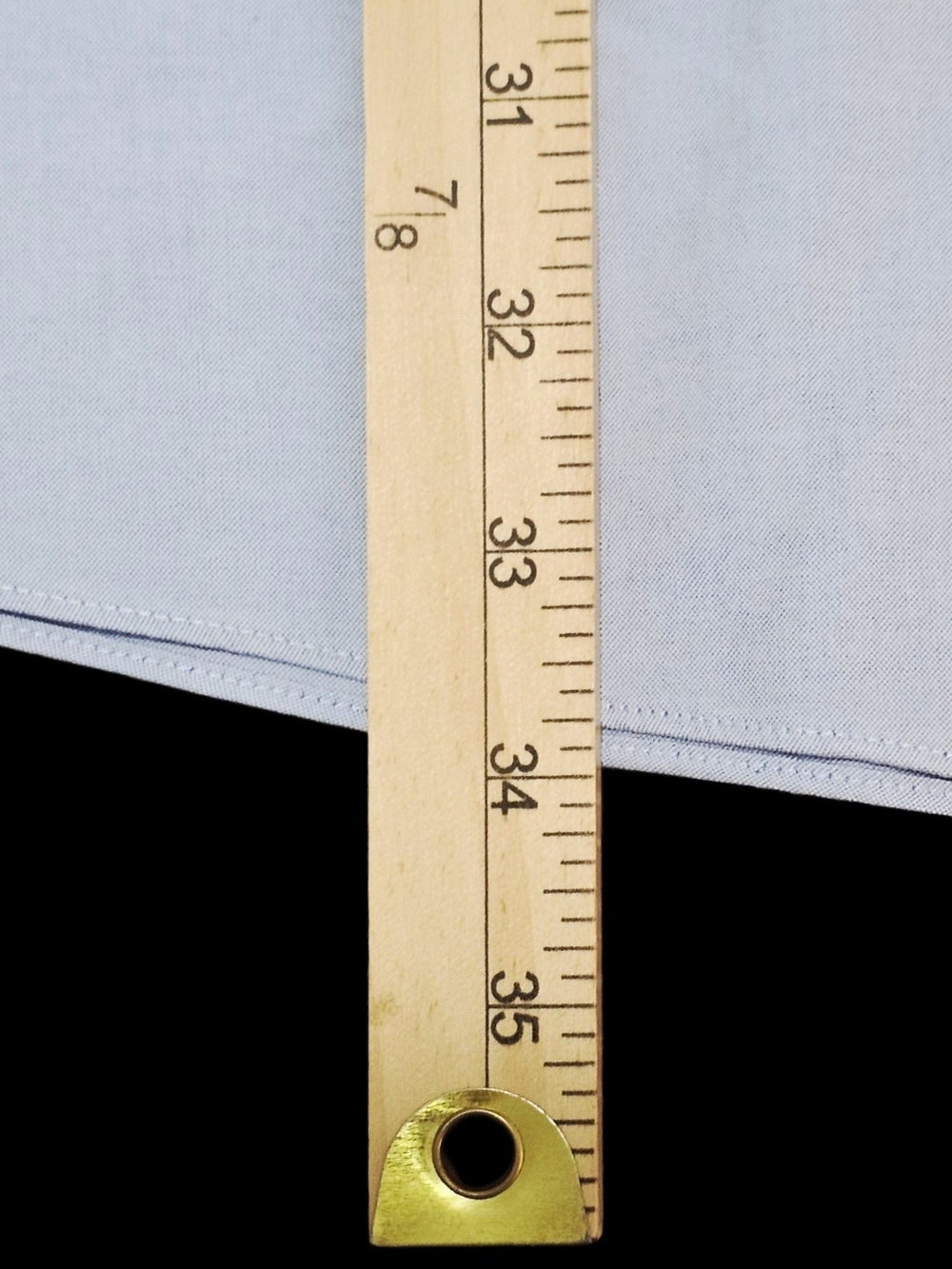 Roundtree & Yorke Light Blue Button-Down Dress Shirt - Picture 13 of 15